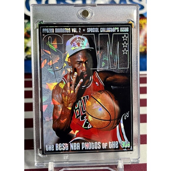 Michael Jordan 16 Card Lot Cracked Ice Holographic Custom Trading Cards Jordan - Picture 7 of 16